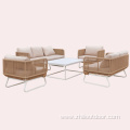 rattan sofa outdoor patio garden set sofa hotel